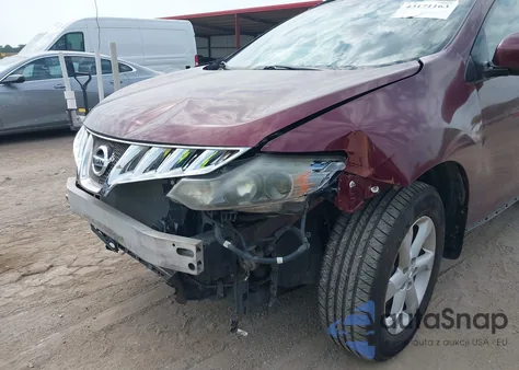 2009 Nissan Murano Sl z USA, uszkodzony, nr VIN JN8AZ18W69W145907